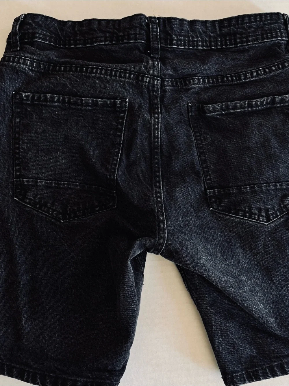 Cotton On Black Denim Jean Shorts straight shorts
